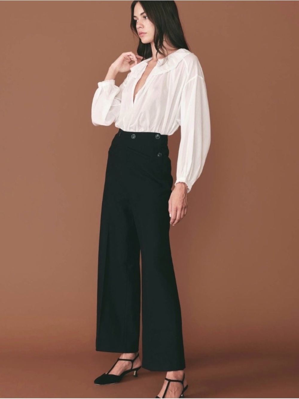 Doen - Glenne Pant - Deep Navy - 6 - VGUC